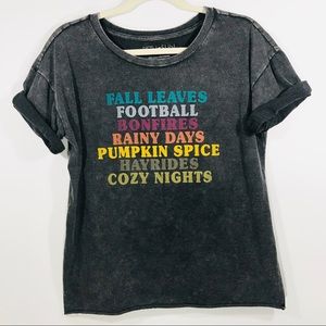 Fifth Sun Fall Stone Washed Shirt Large & Medium